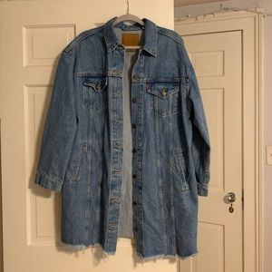 Levi’s long jean jacket